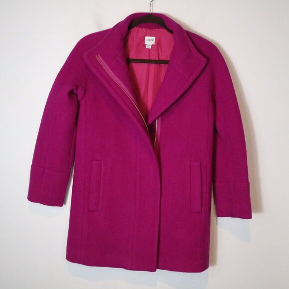 J. Crew Wool City Coat 00P - Picture 2 of 9